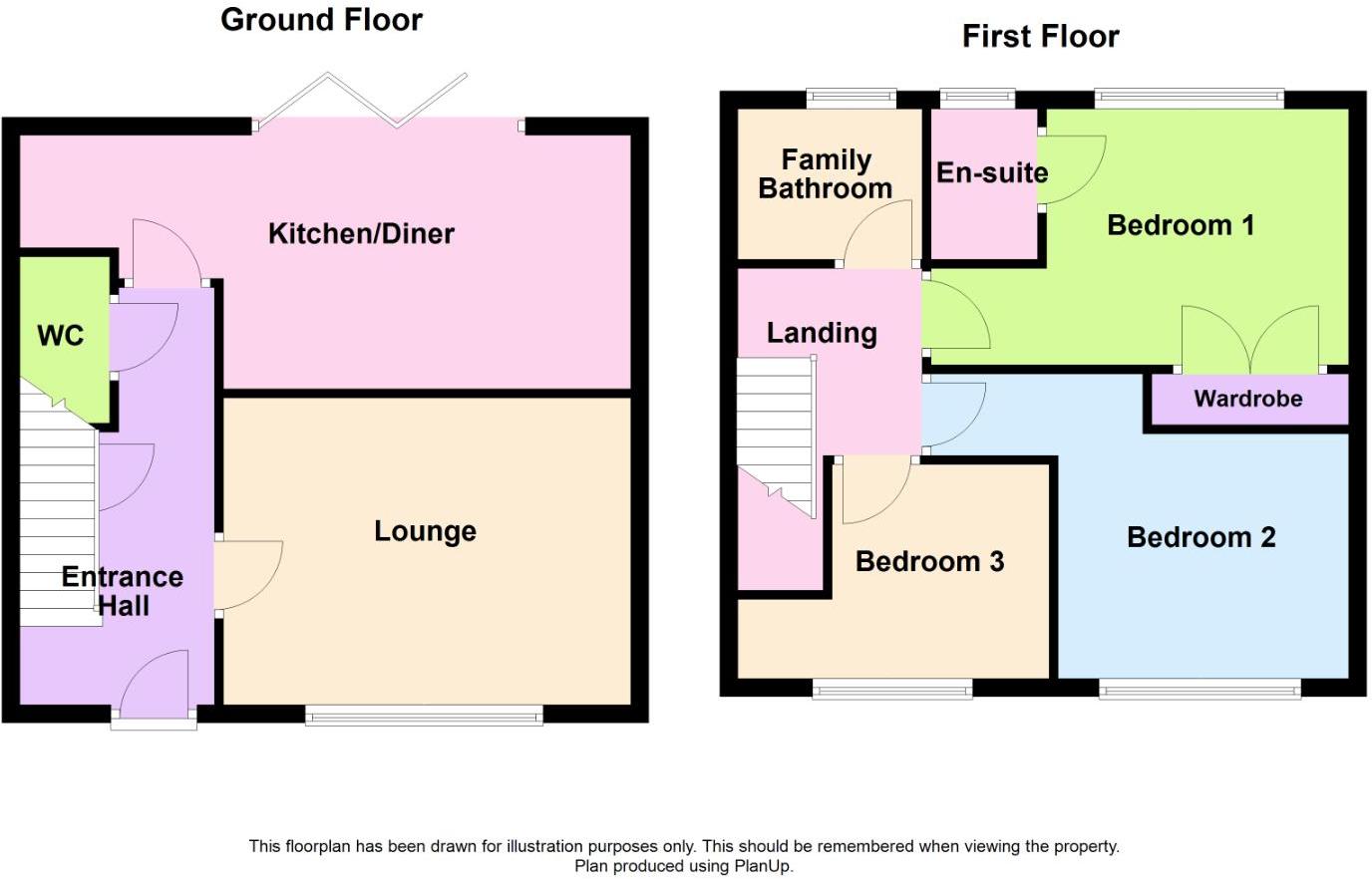 Spring View, Manea, March floorplan