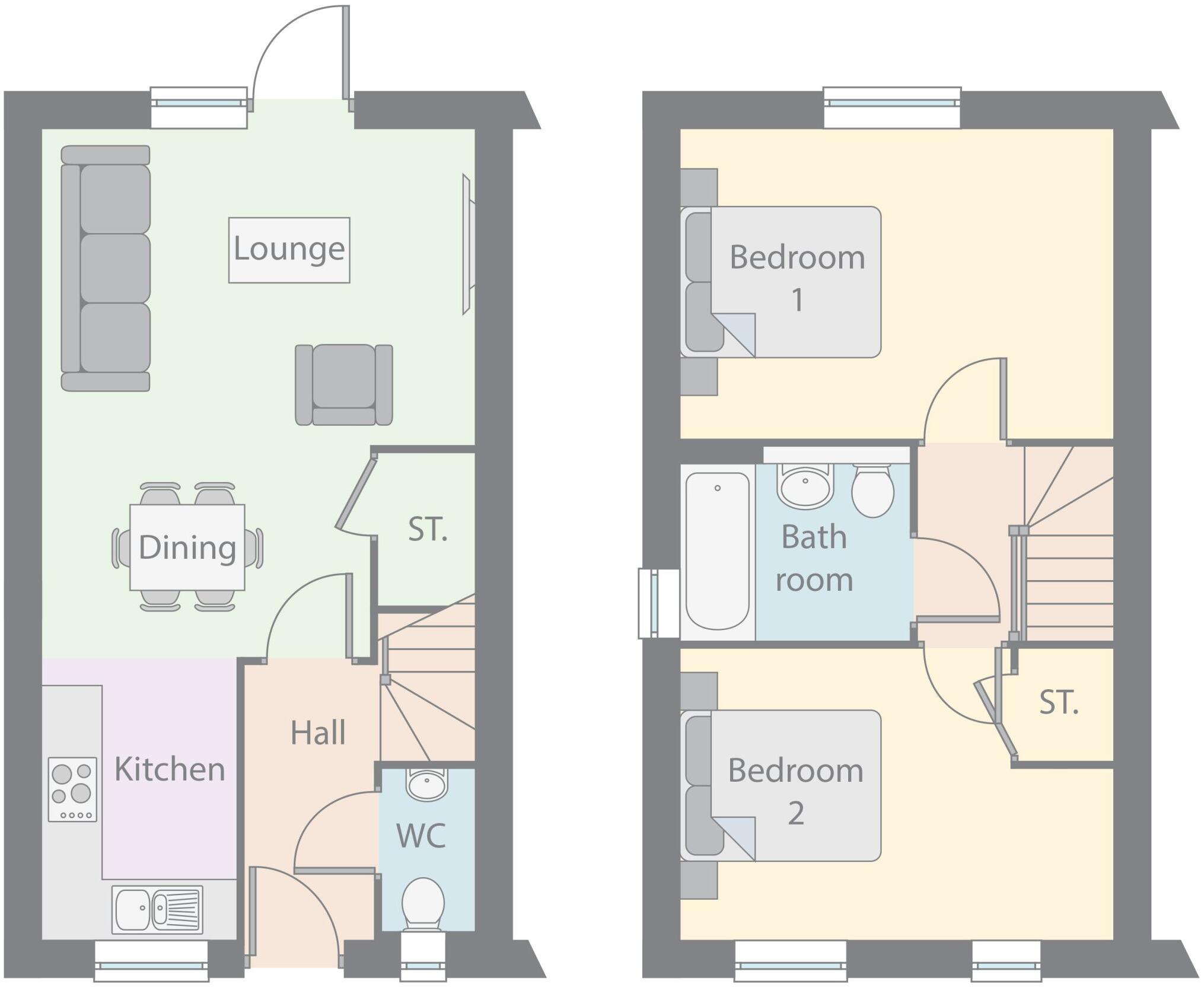 George Crescent, Eaglescliffe, Stockton-on-tees floorplan