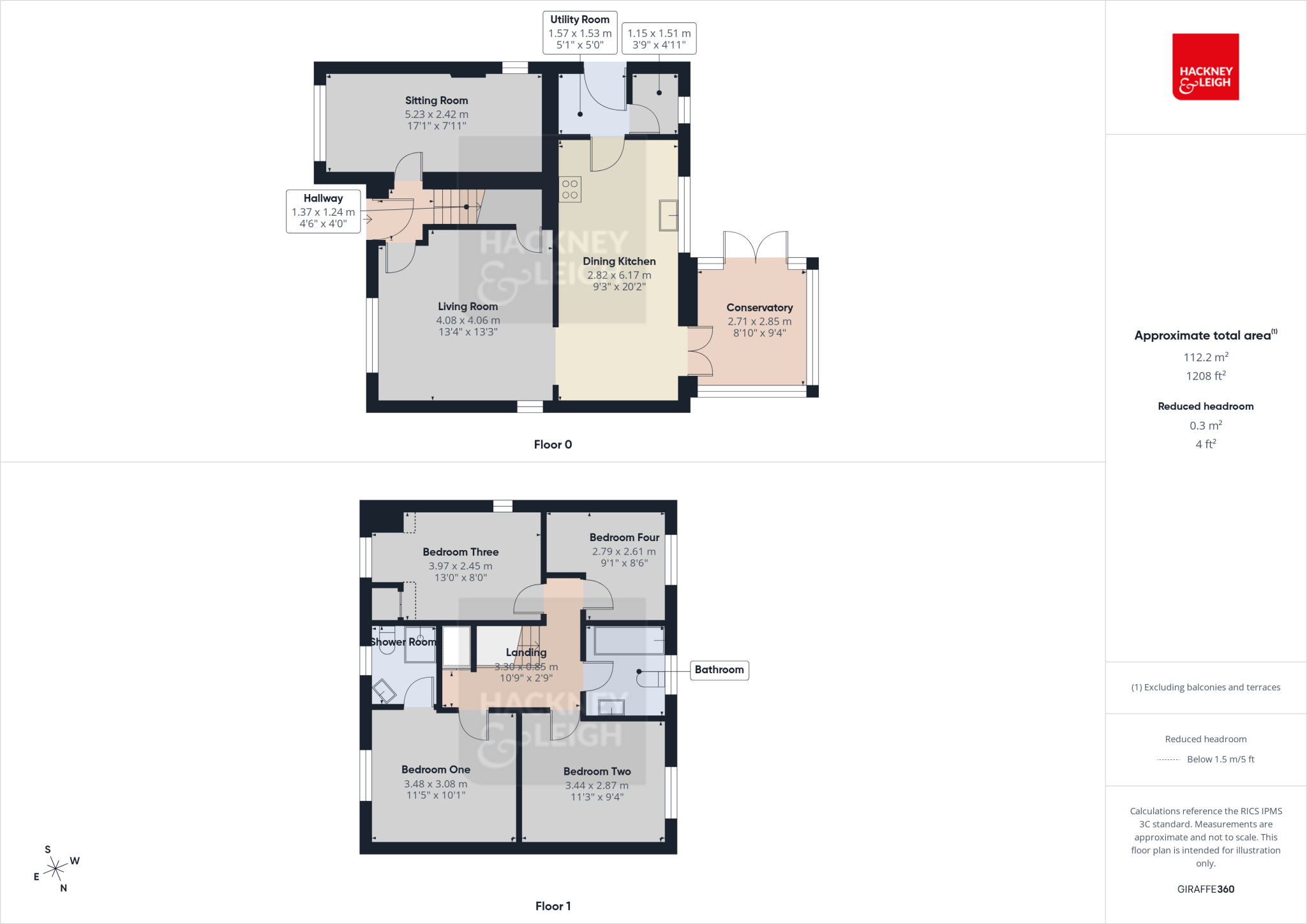 268 Valley Drive, Kendal, Cumbria, LA9 7SL floorplan
