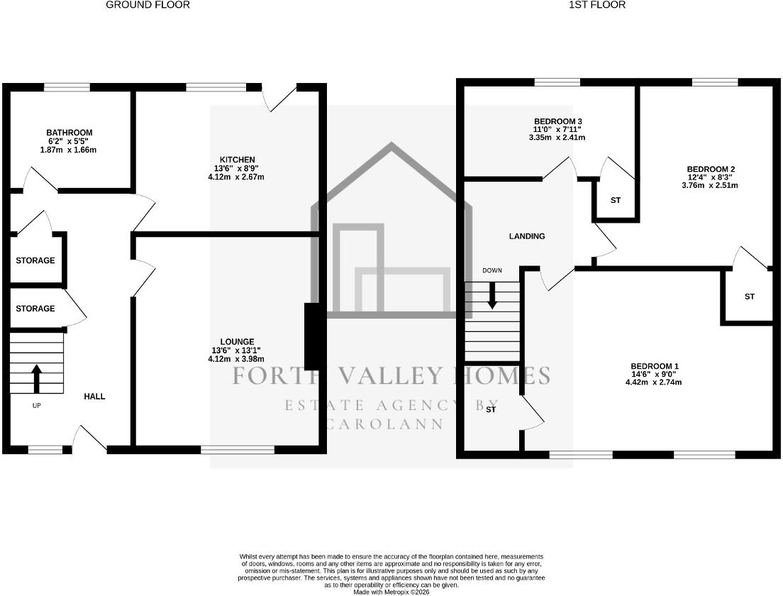 3, Hazelhurst, Brightons, Falkirk, FK2 0TN floorplan