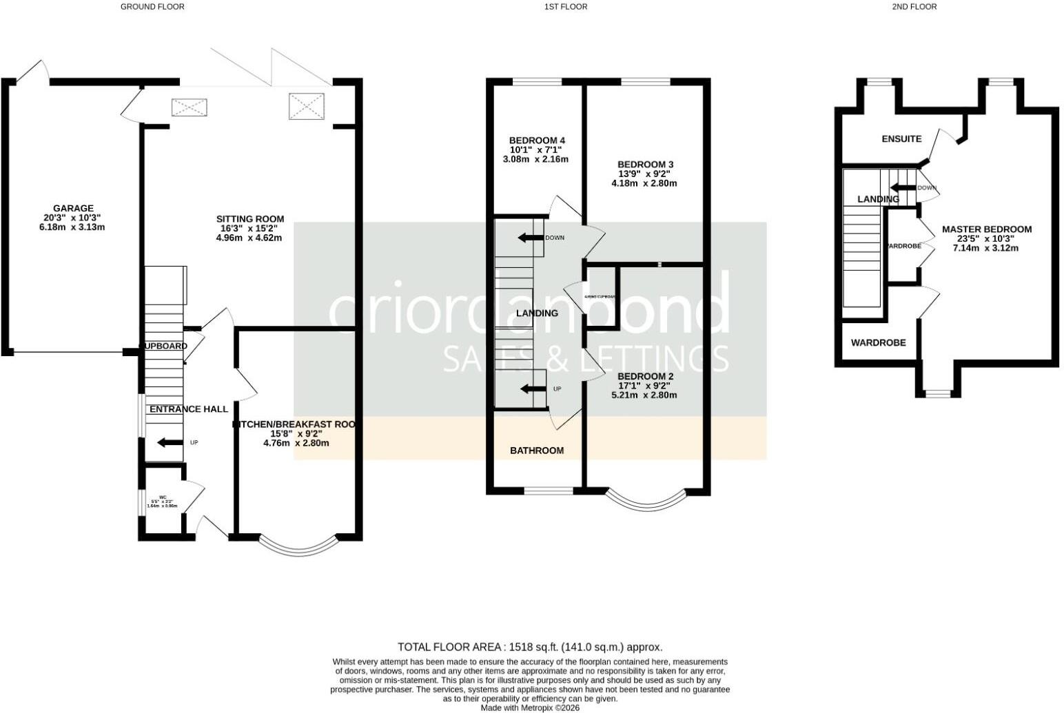 Fitzgerald Court, Little Billing, Northampton NN3 floorplan