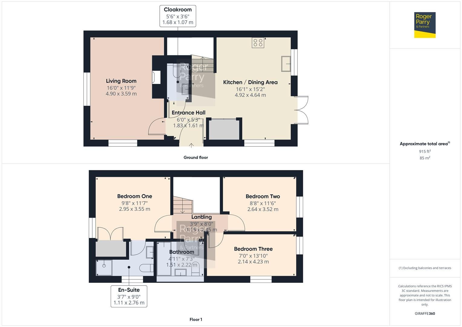 30 Park Crescent, Park Hall, Oswestry floorplan