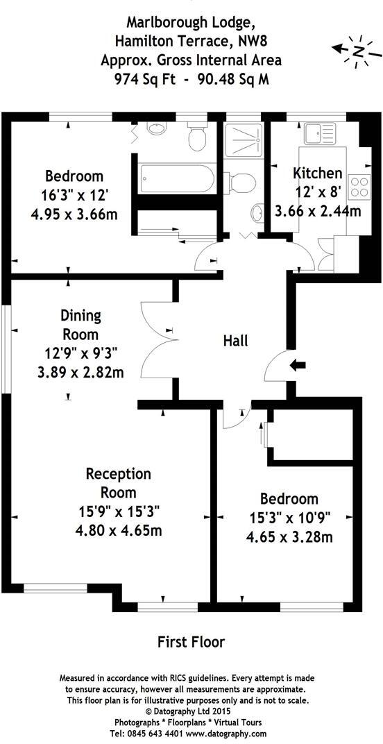 Hamilton Terrace, St Johns Wood NW8 floorplan