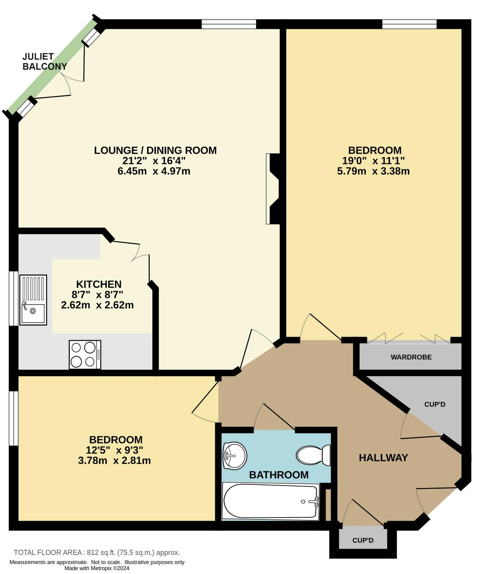 Fairways Court, Upgang Lane, Whitby, North Yorkshire, YO21 floorplan