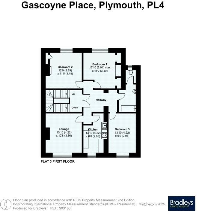 Gascoyne Place, Plymouth, Devon floorplan