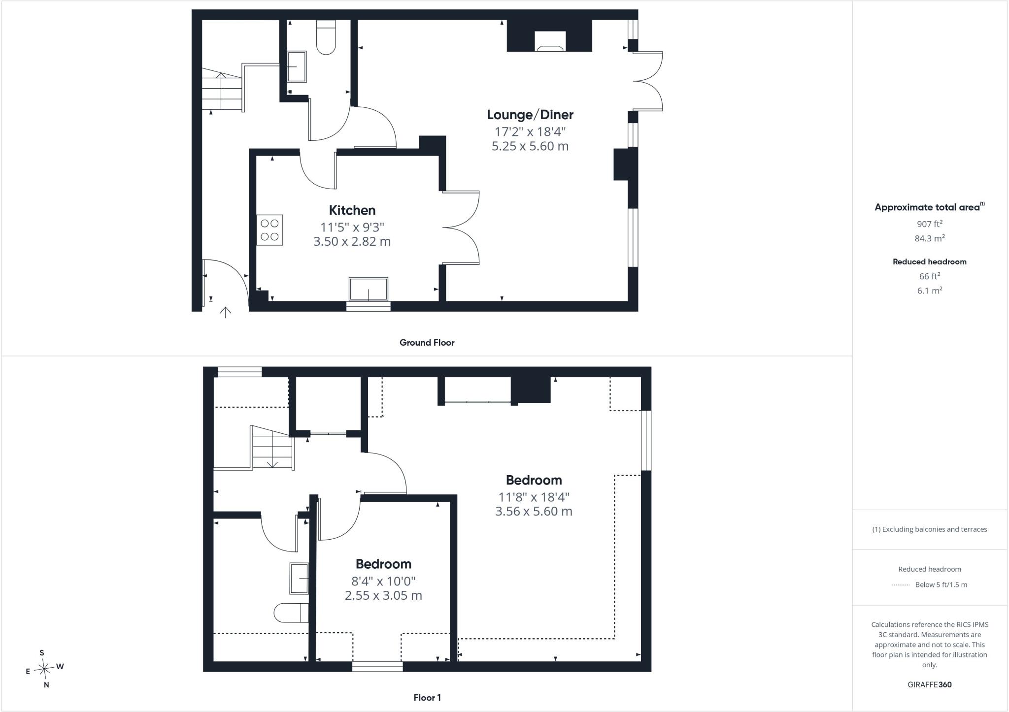 Salisbury Road, Burton, Christchurch, Dorset, BH23 floorplan