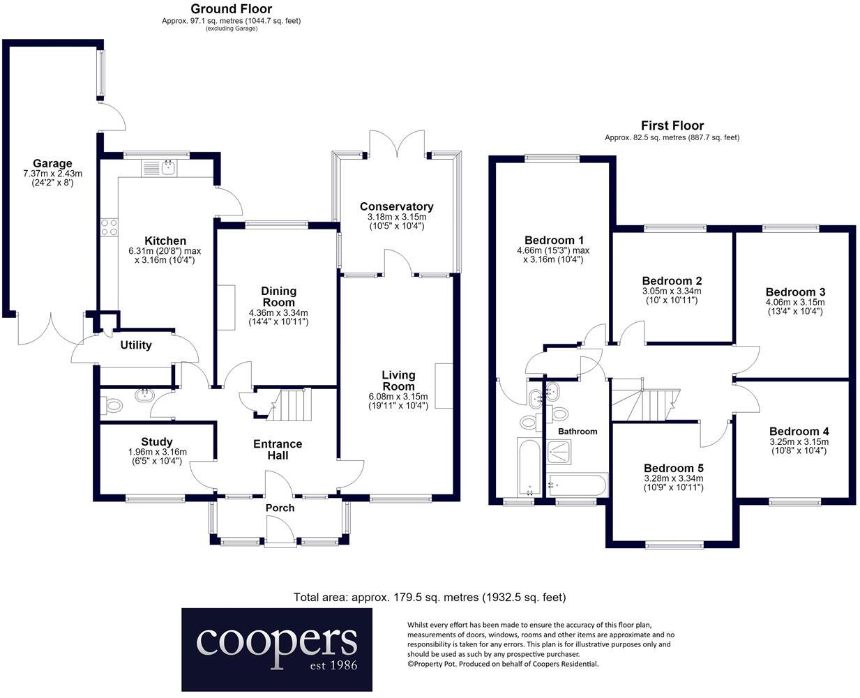 Thornhill Road, Ickenham, UB10 floorplan