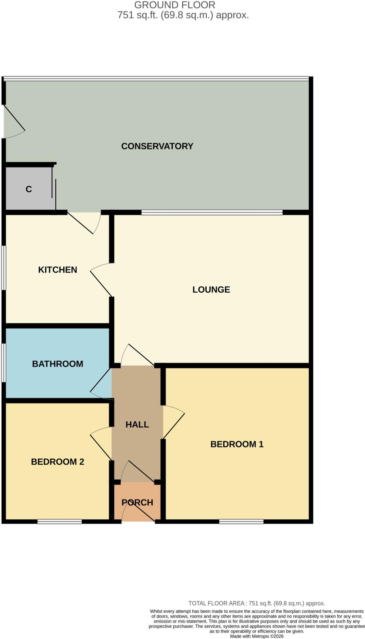 Ripon Way, Middlesbrough, TS6 floorplan