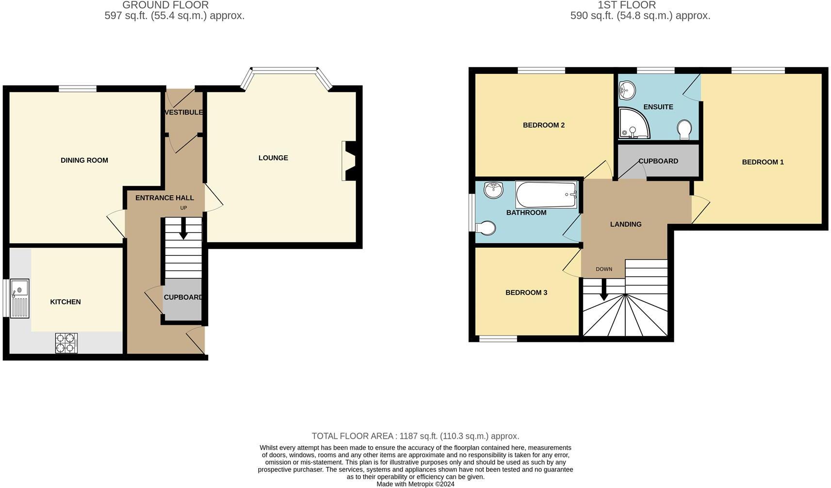 Church Street, Wooler floorplan