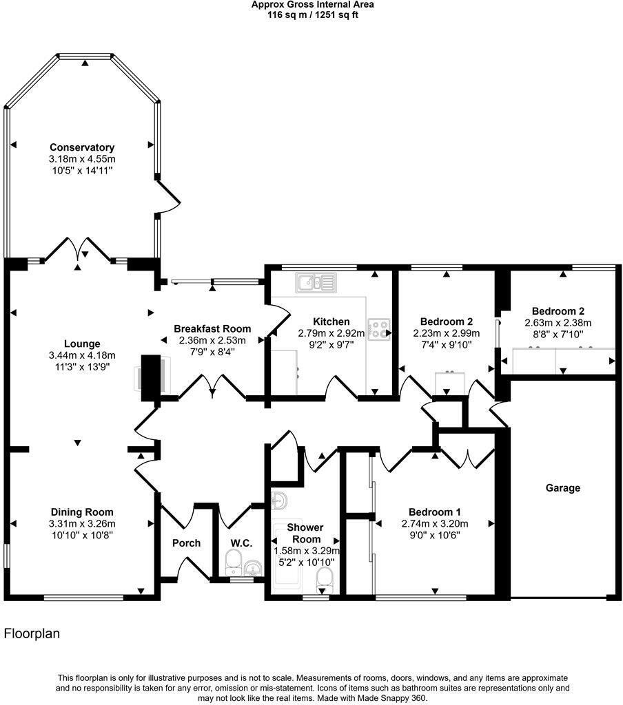 Perseverance Road, Birstall, Leicester floorplan