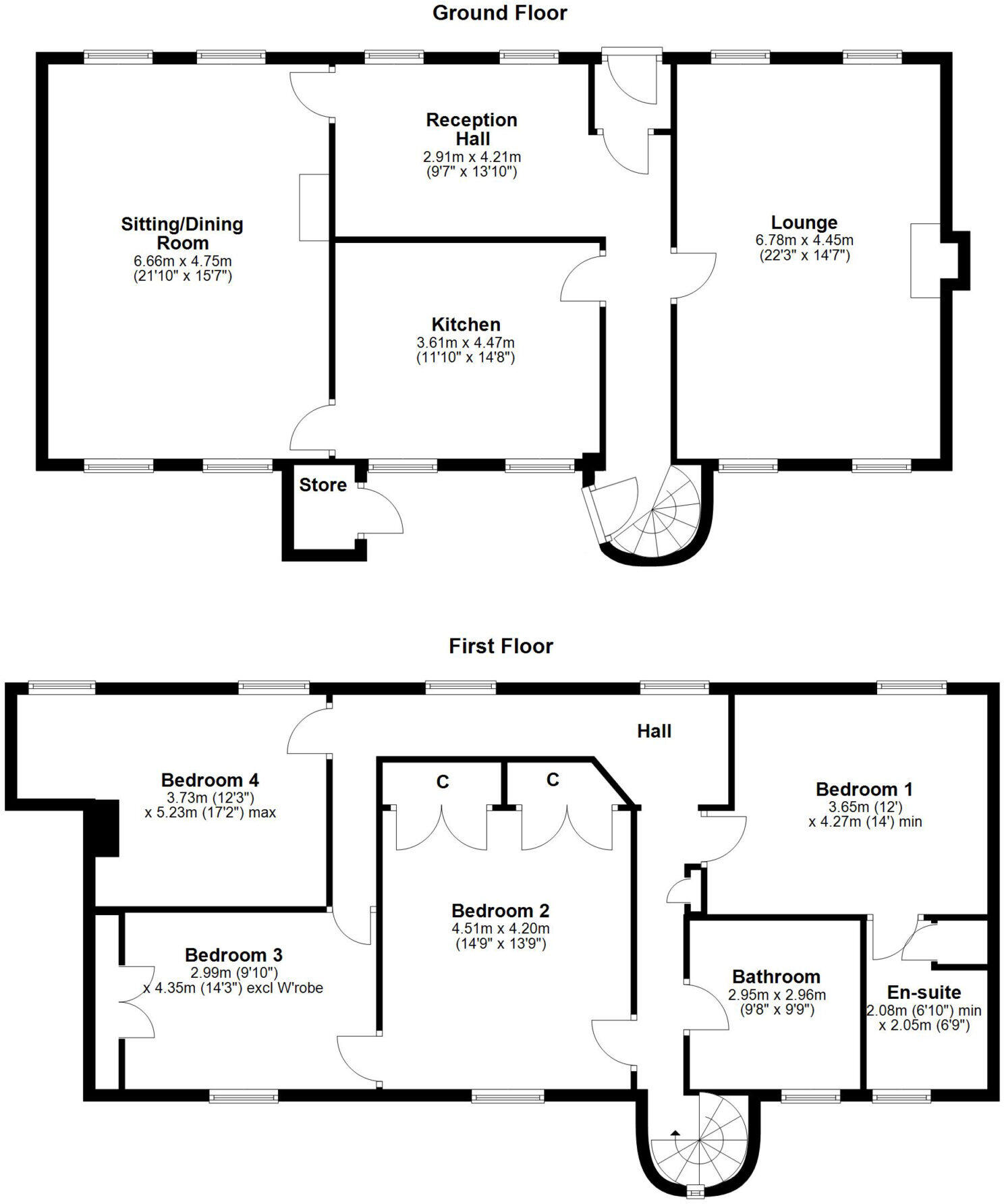 Low Barholm, Kilbarchan floorplan