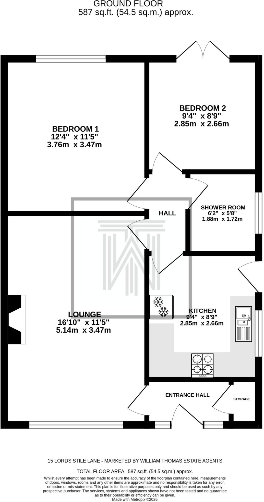 15, Lords Stile Lane, Bolton, BL7 floorplan