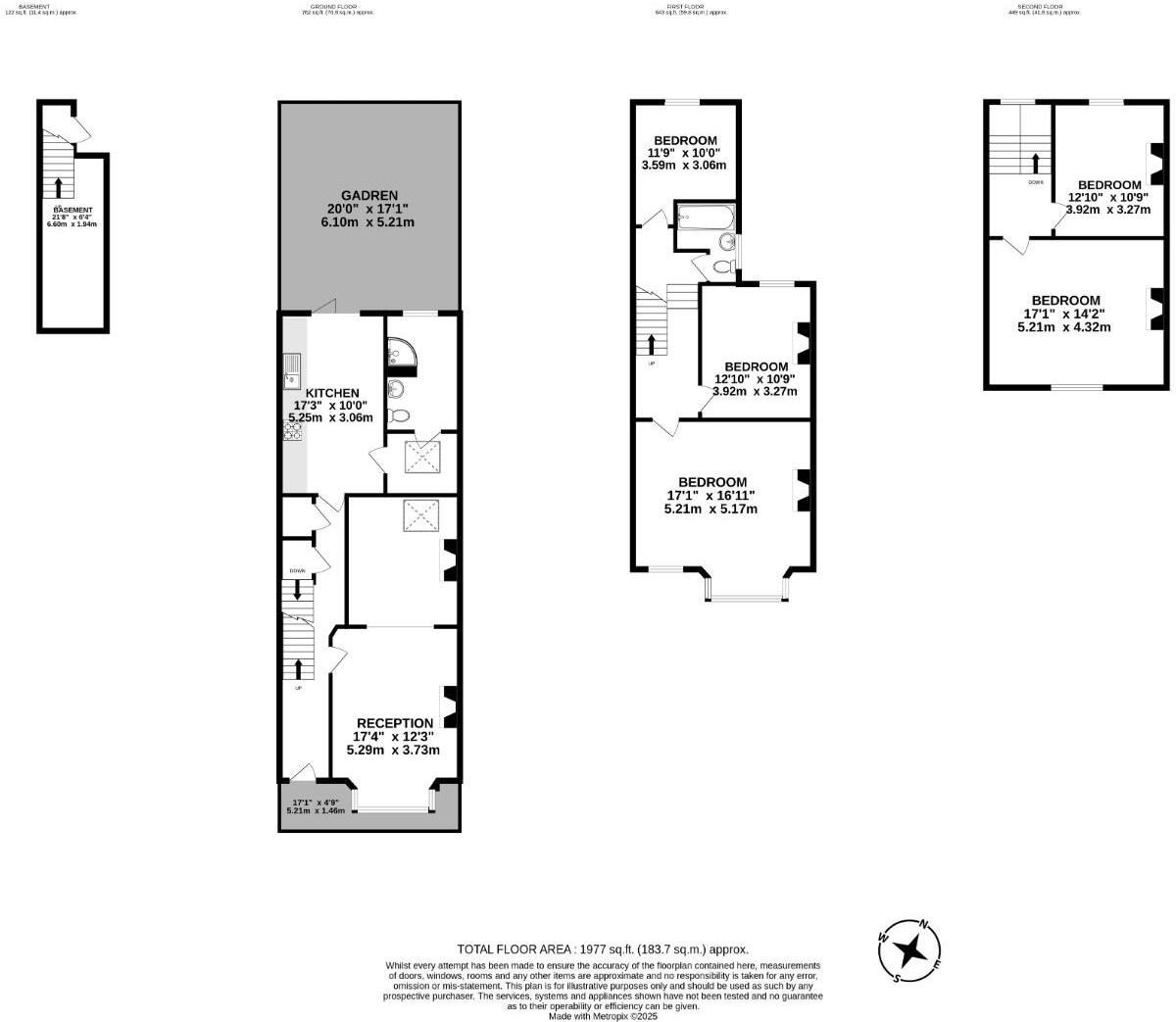 Carysfort Road, London, N16 floorplan