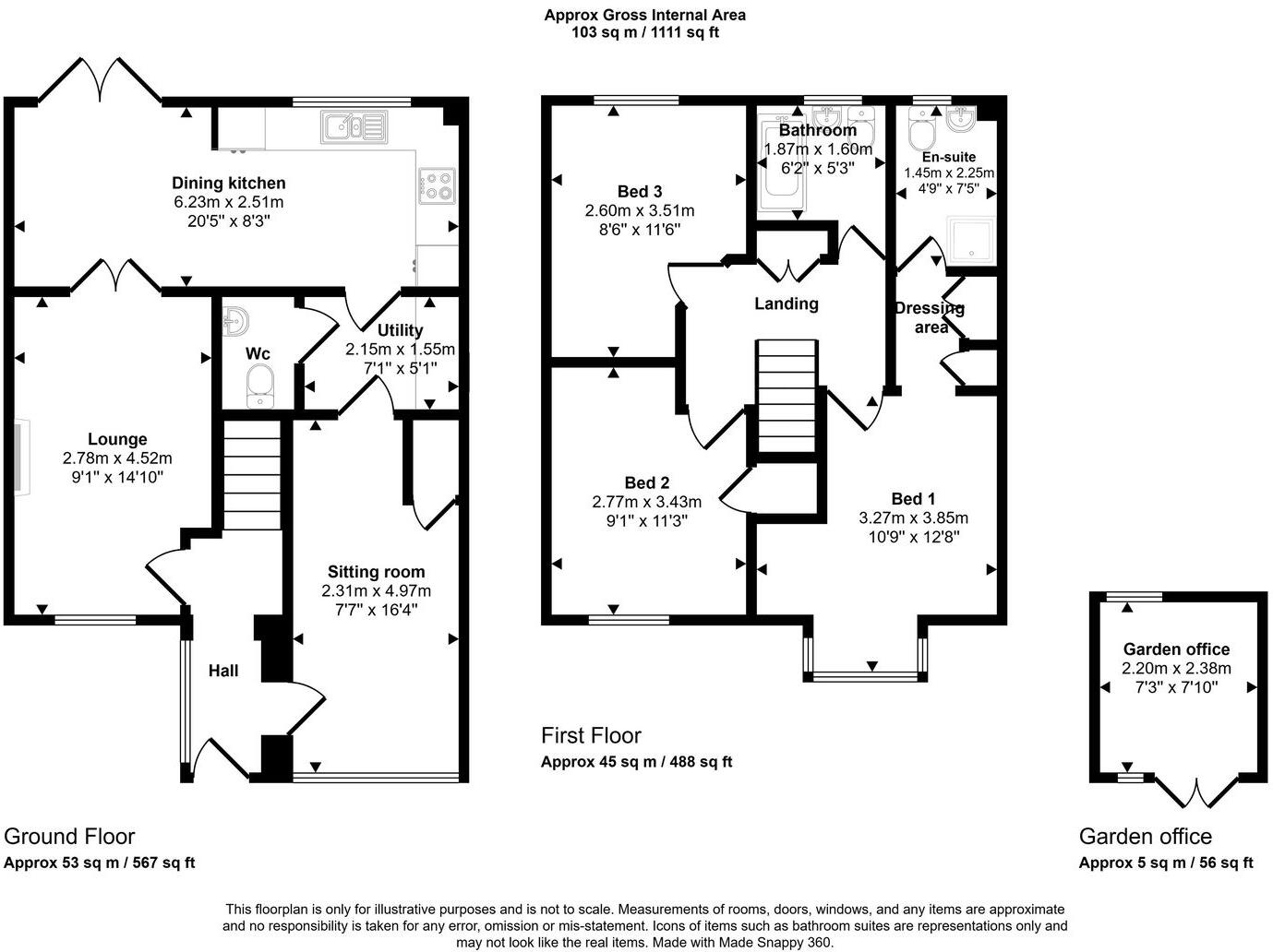 Harrow Drive, Heaton Moor SK4 4SA floorplan