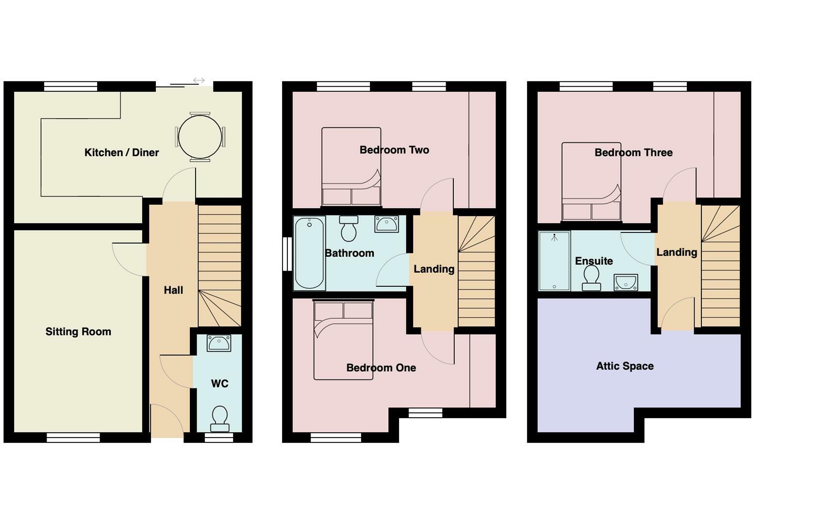 Bye Pass Road, Bolton Le Sands, Carnforth floorplan
