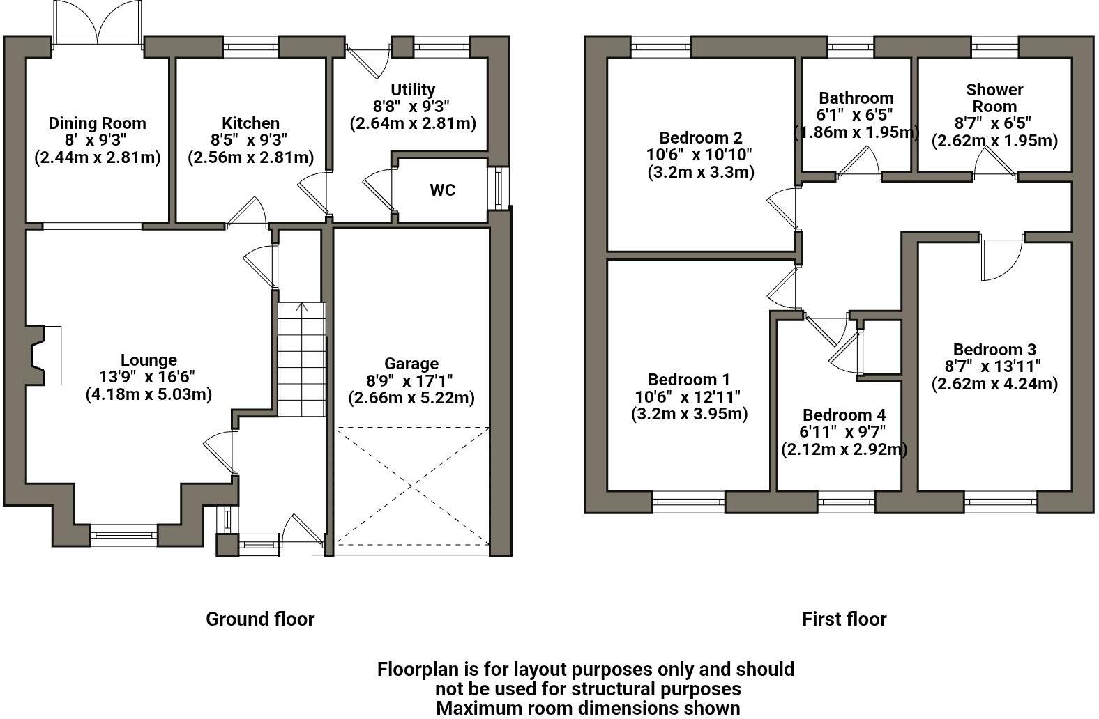 Allen Close, Chapel St. Leonards, Skegness, PE24 5WJ floorplan