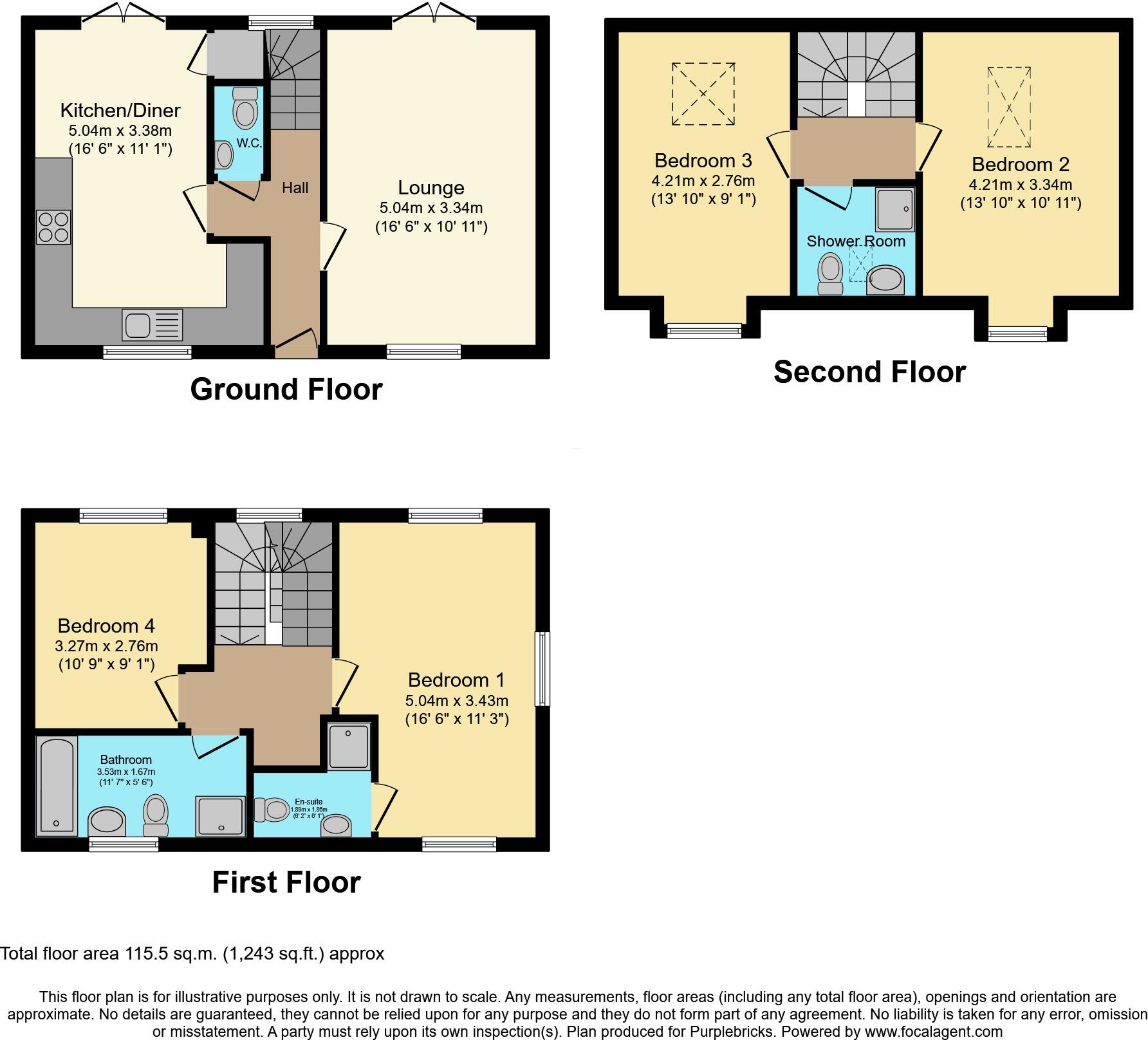 Claud Godwin Drive, Stoke-on-Trent, ST7 floorplan