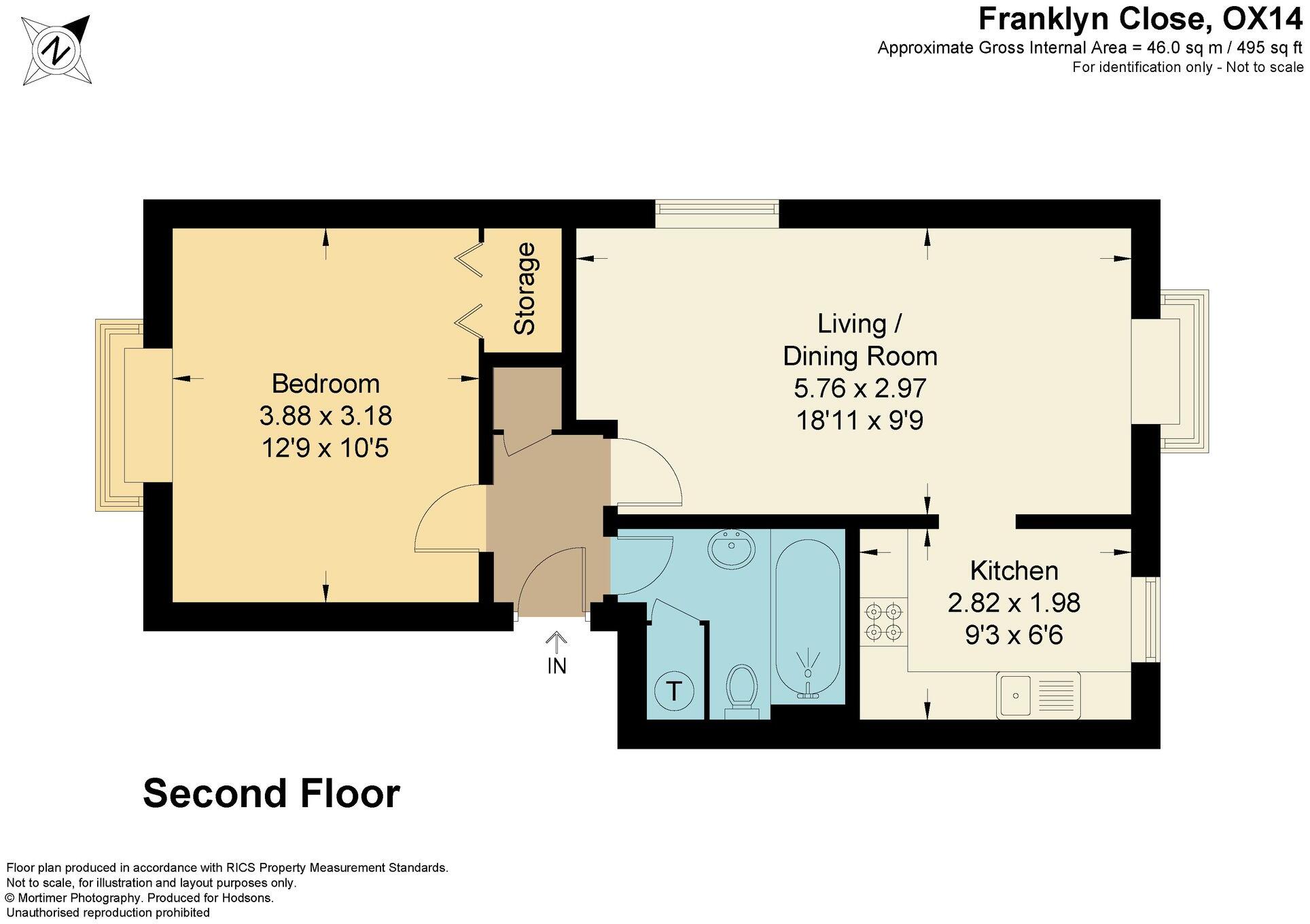 Franklyn Close, Abingdon, OX14 floorplan