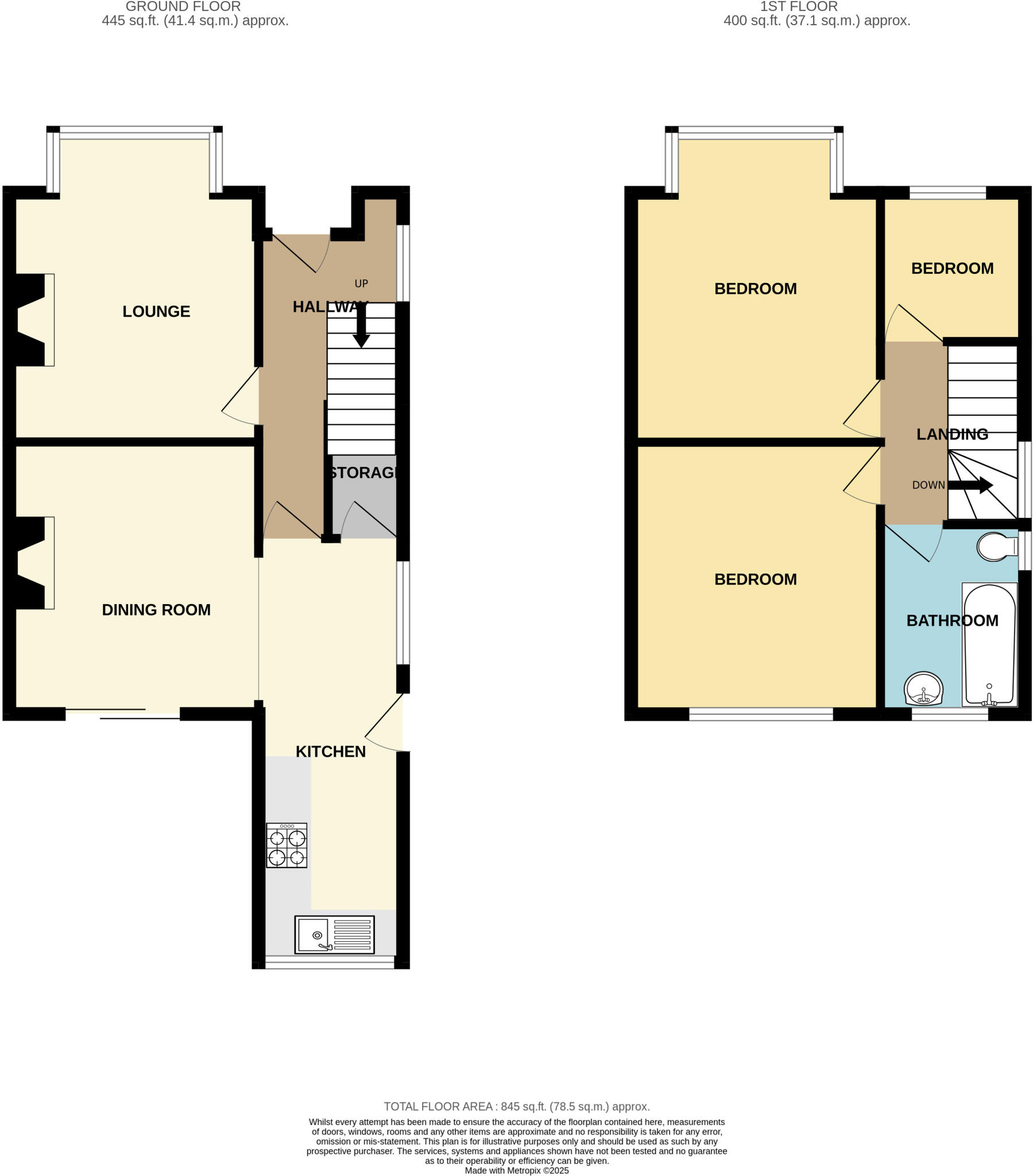 Scalby Avenue, Scarborough floorplan