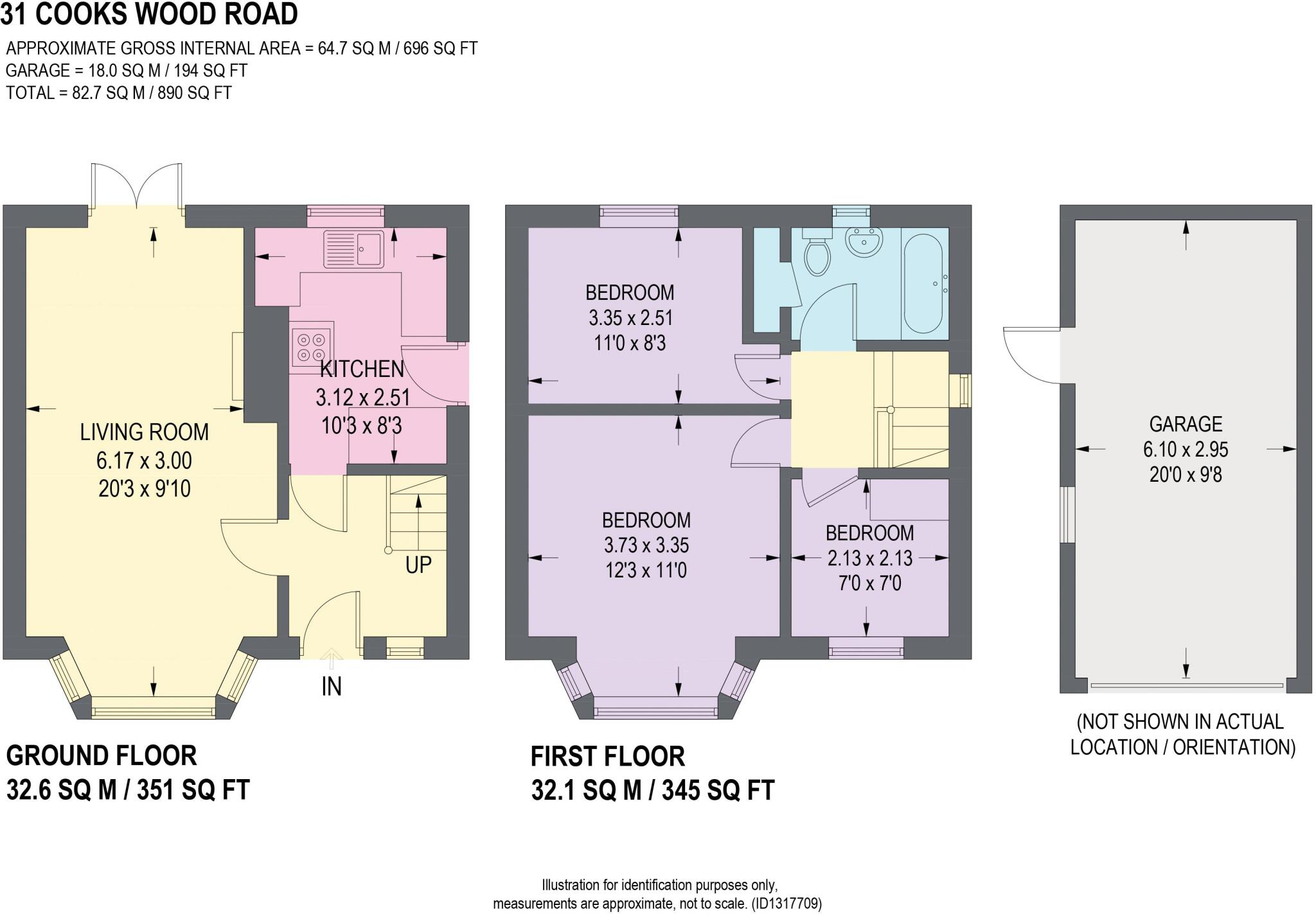 31 Cooks Wood Road, Shirecliffe, Sheffield floorplan