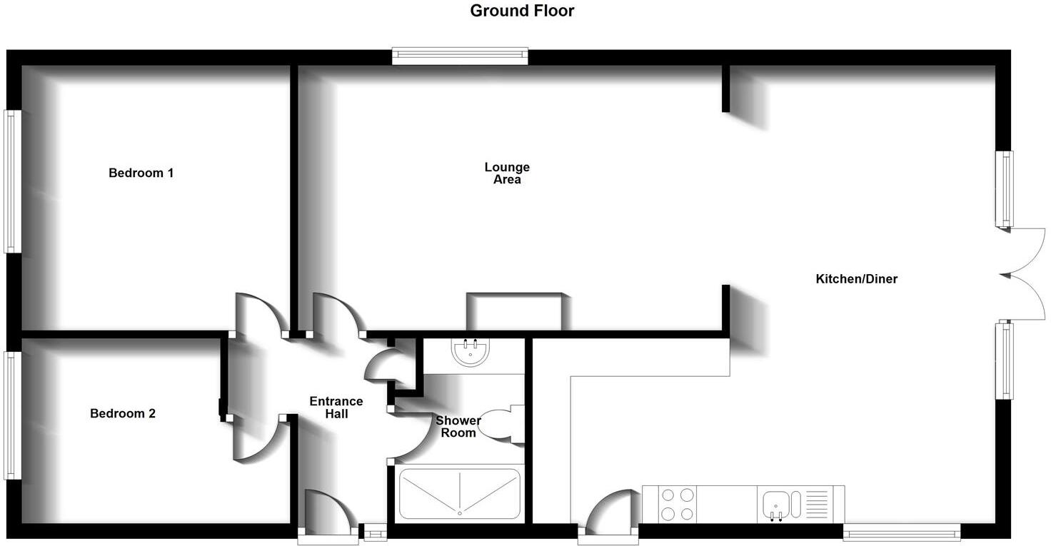 Falstaff Drive, Woodlands, Rugby floorplan