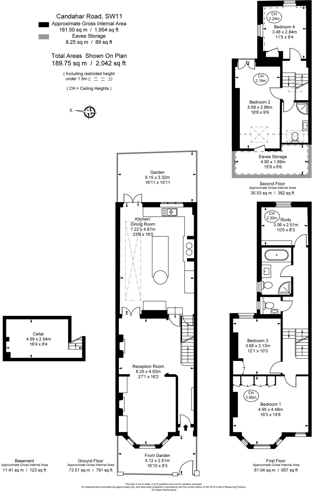 Candahar Road, London, SW11 floorplan