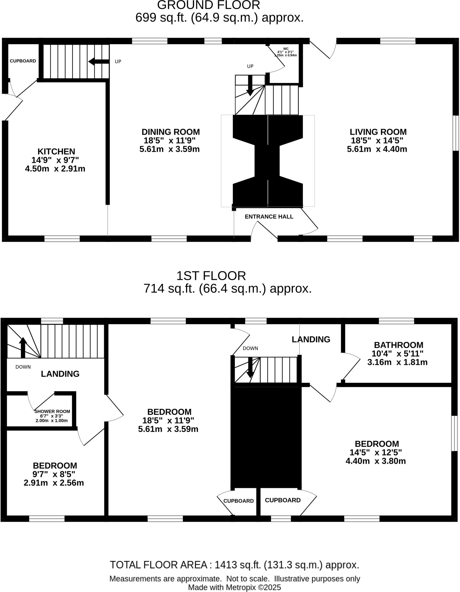 3 Crown Street, Banham, Norwich, Norfolk NR16 2EZ floorplan