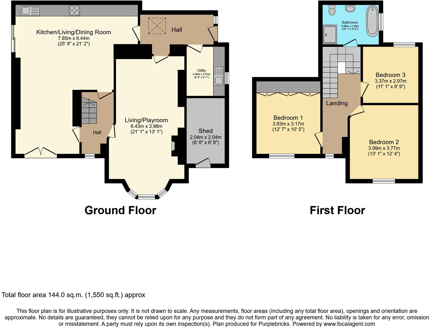 Danybanc, Llanelli, SA15 floorplan