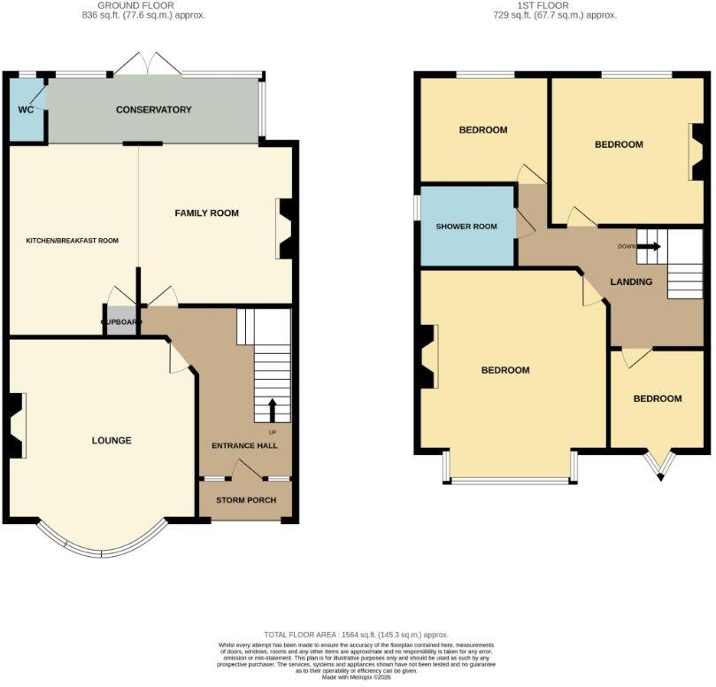 Woodfield Gardens, Leigh on Sea floorplan