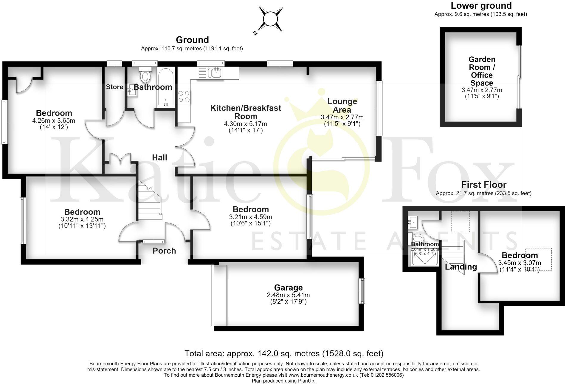 Frankland Crescent, Poole, BH14 floorplan