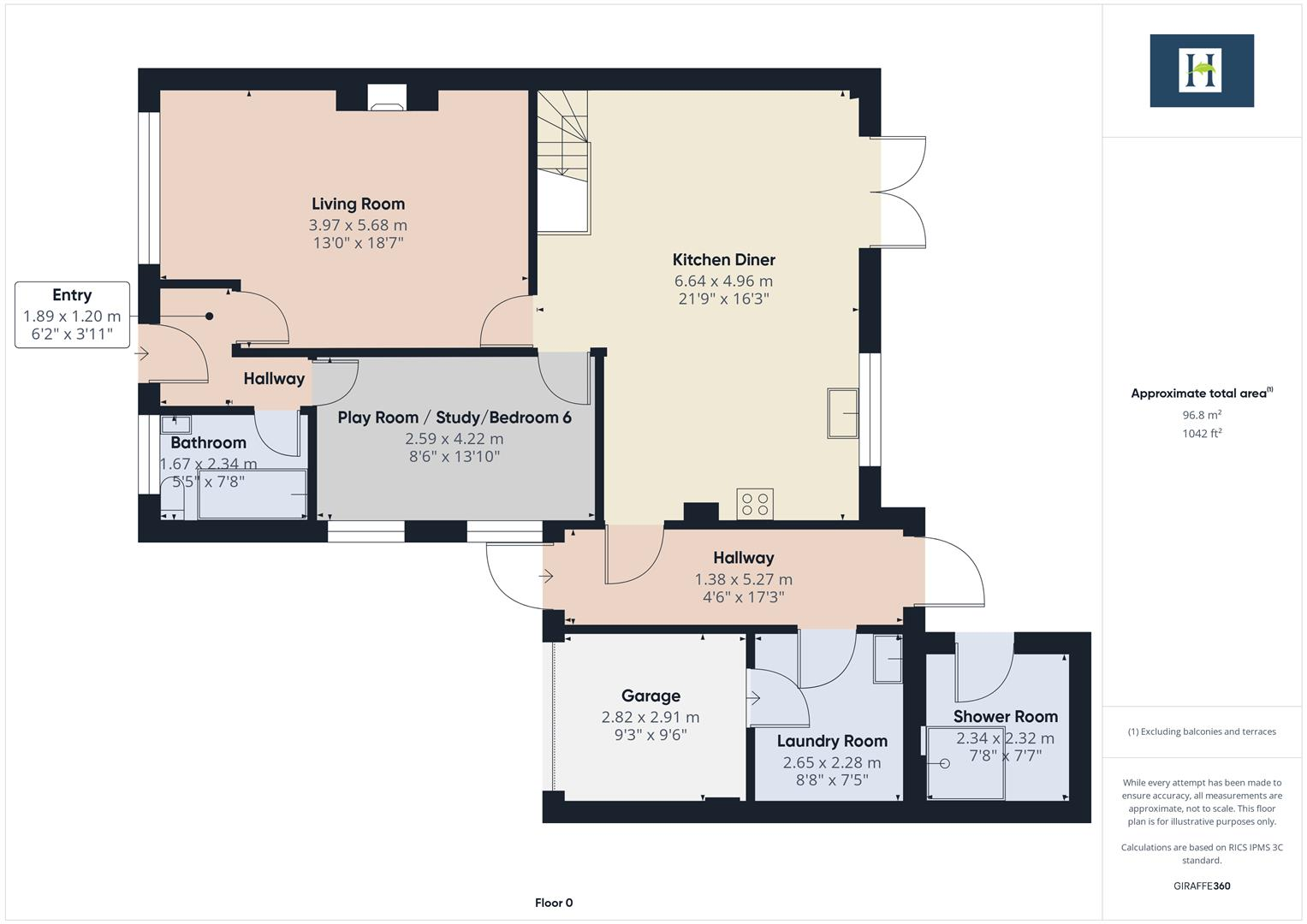 Westward Ho, Bideford floorplan