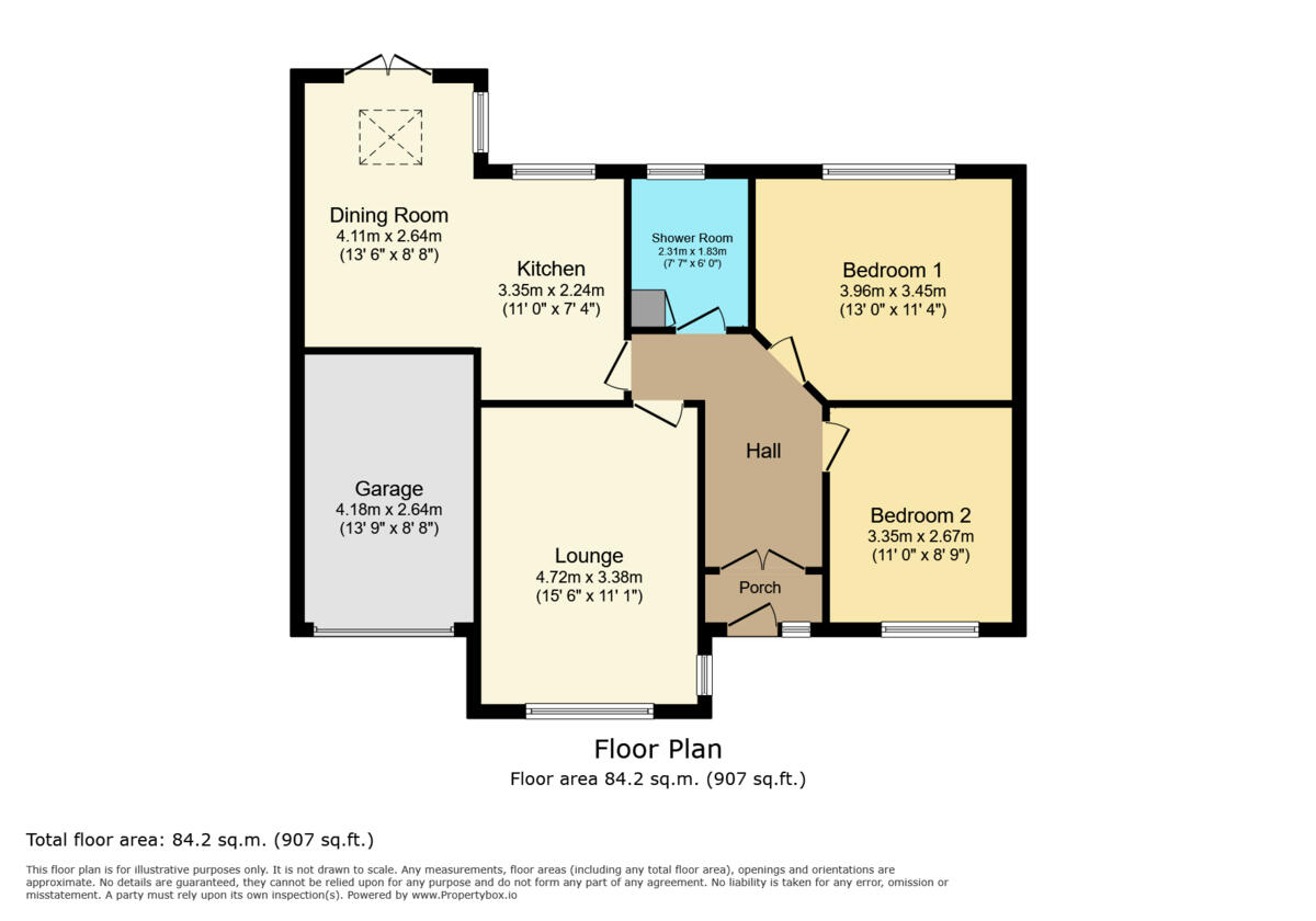 Barry Drive, Kirby Muxloe, LE9 floorplan