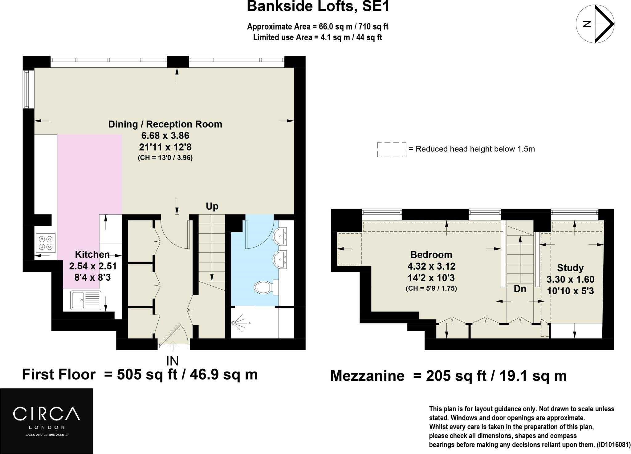 Bankside Lofts, Hopton Street, SE1 floorplan