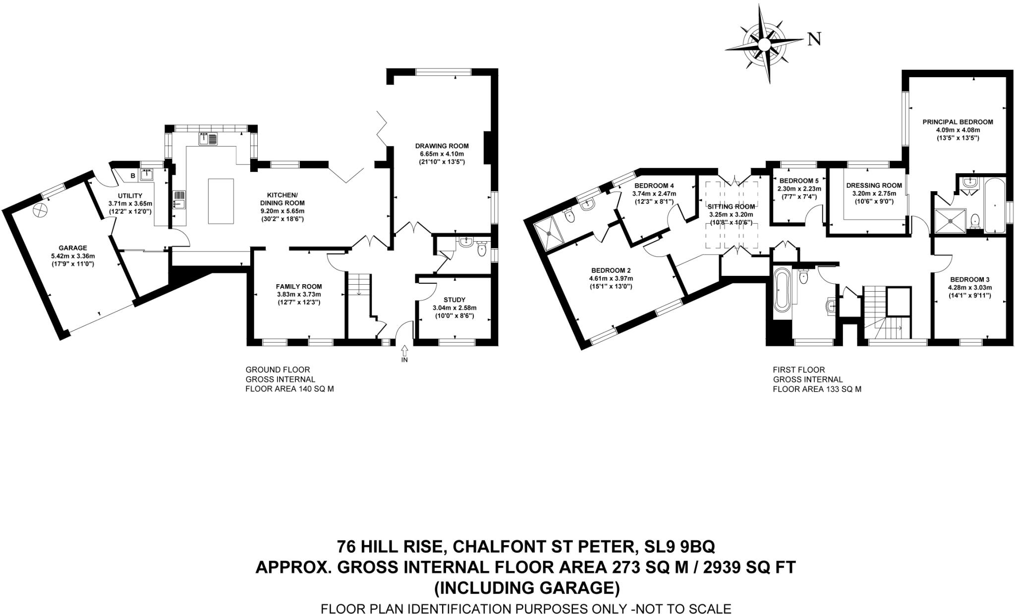 Hill Rise, Chalfont St. Peter, Buckinghamshire, SL9 floorplan
