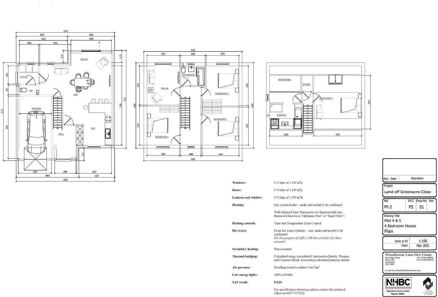 Perran Close, Dunsville, Doncaster floorplan