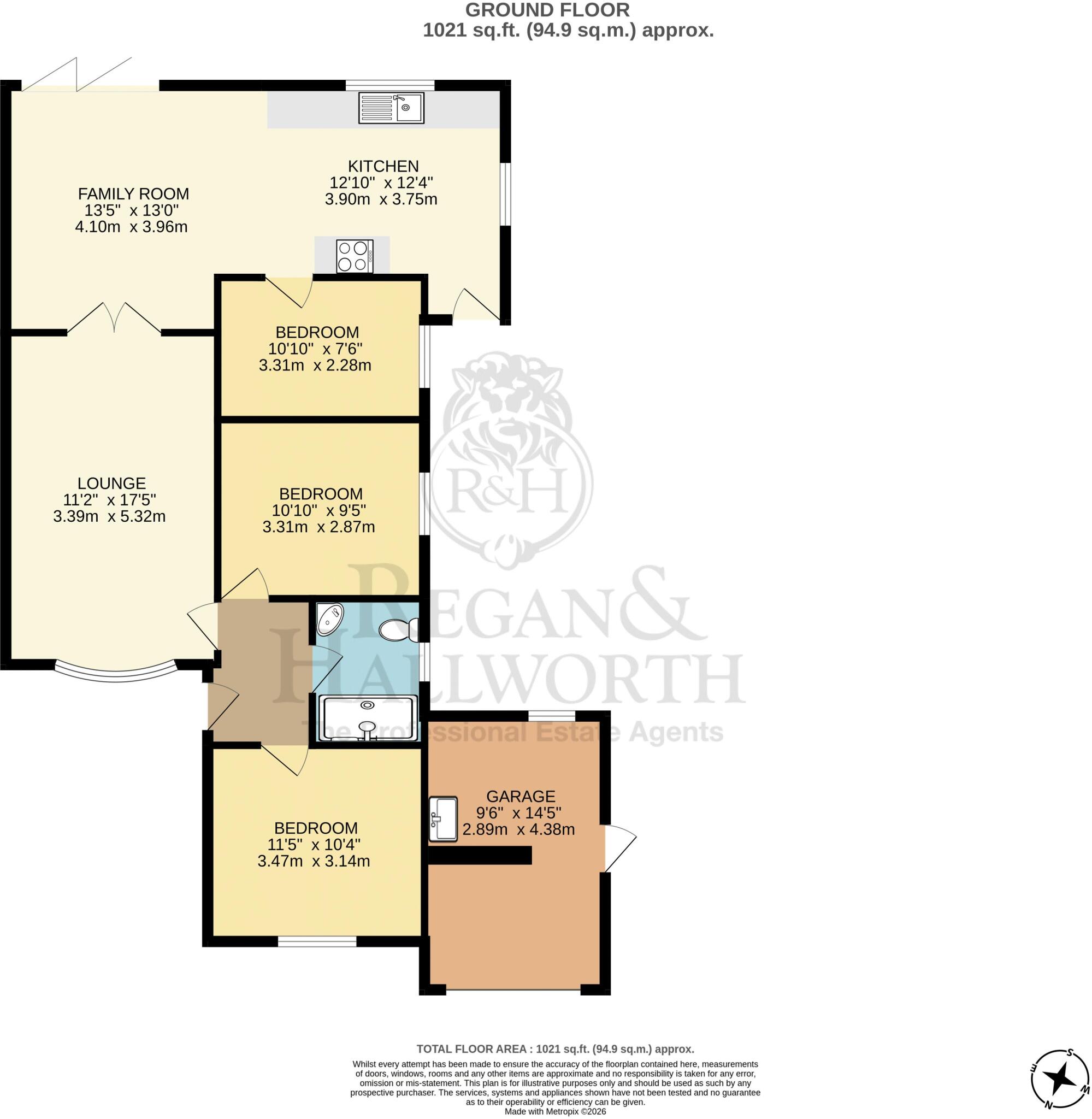 Back Lane, Appley Bridge, WN6 9LE floorplan