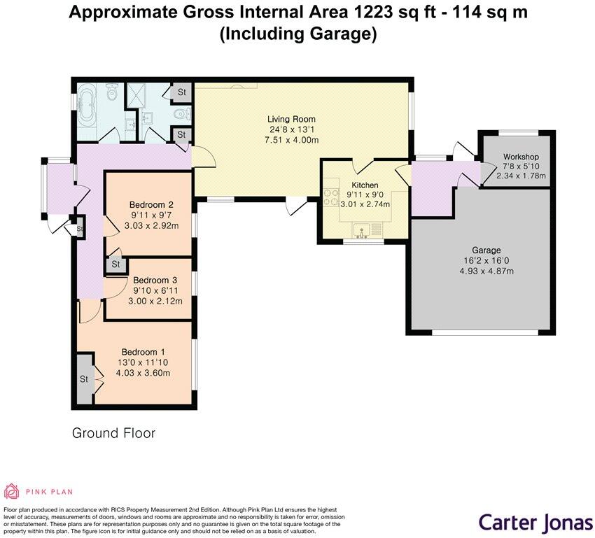 Foxton Close, Oxford, Oxfordshire, OX2 floorplan