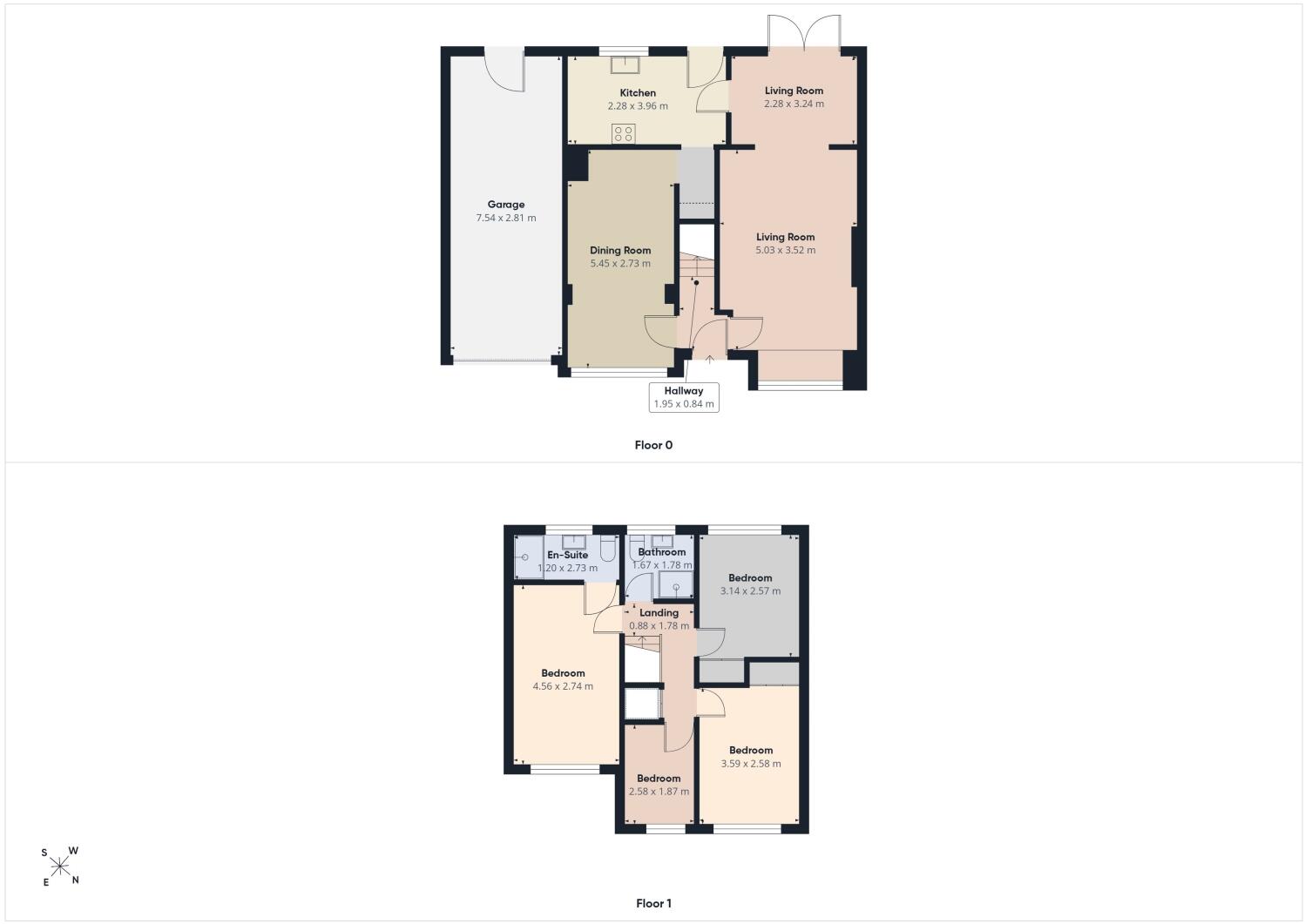 Sandmead Close, Morley, Leeds, West Yorkshire, LS27 floorplan