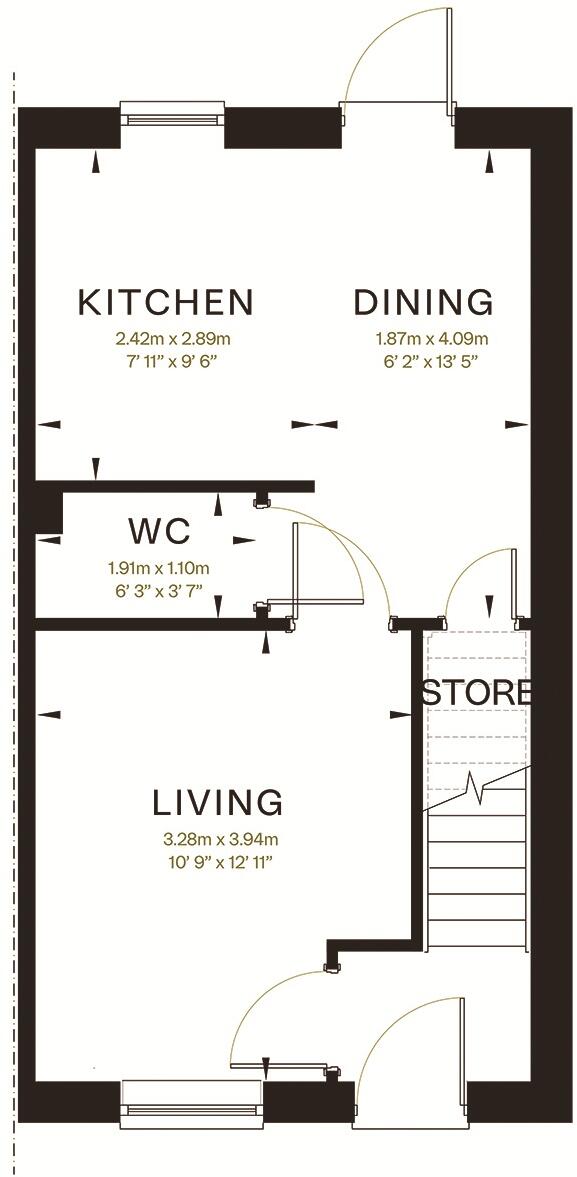 Scholars Court, Malvern floorplan