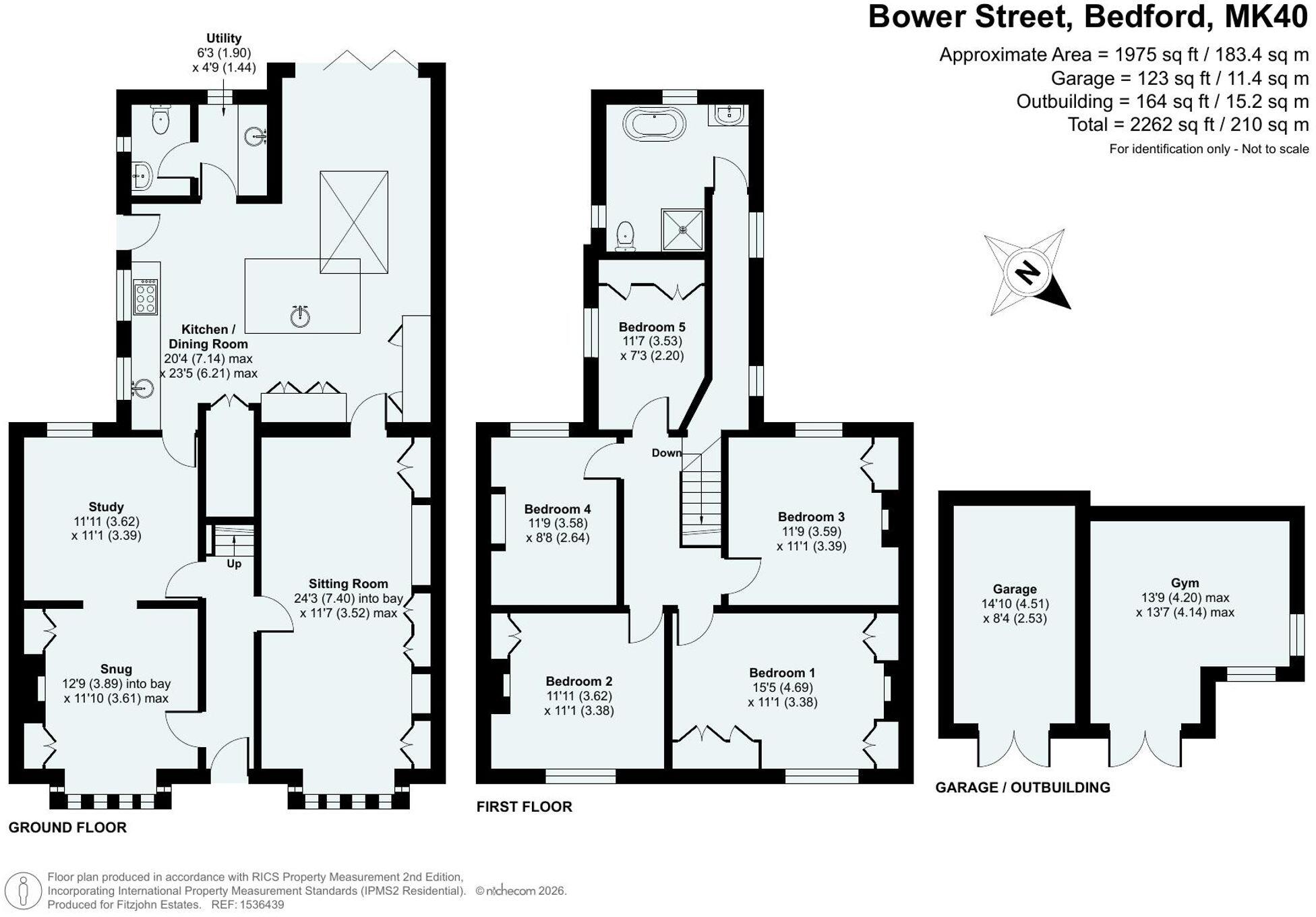 Bower Street, Bedford, MK40 floorplan