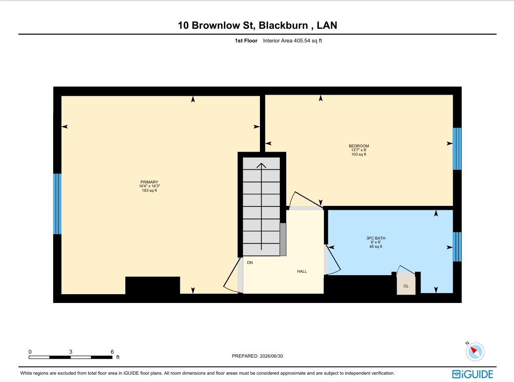 Brownlow Street, Blackburn, Lancashire, BB1 floorplan