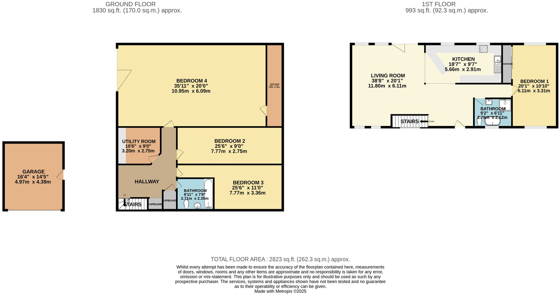 Parkland View The Avenue Waresley Kidderminster DY11 7XR floorplan