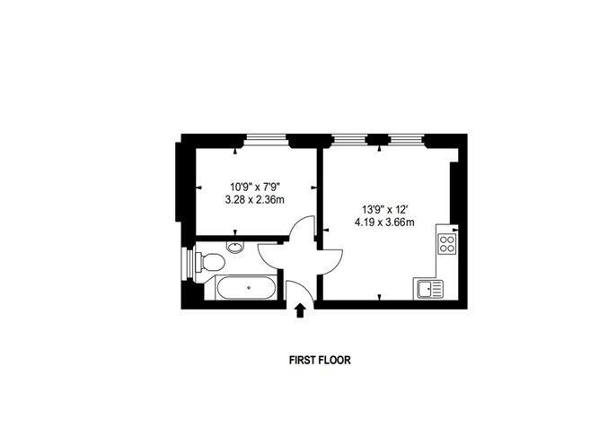 Fordwych Road, London, NW2 floorplan