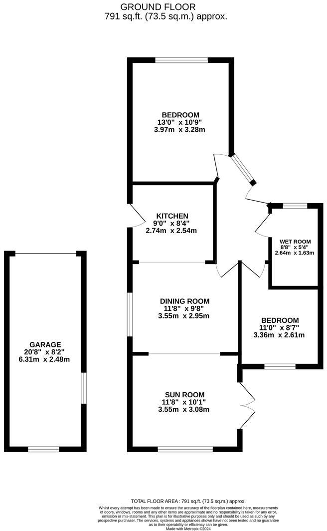 Scott Road, Wellingborough floorplan