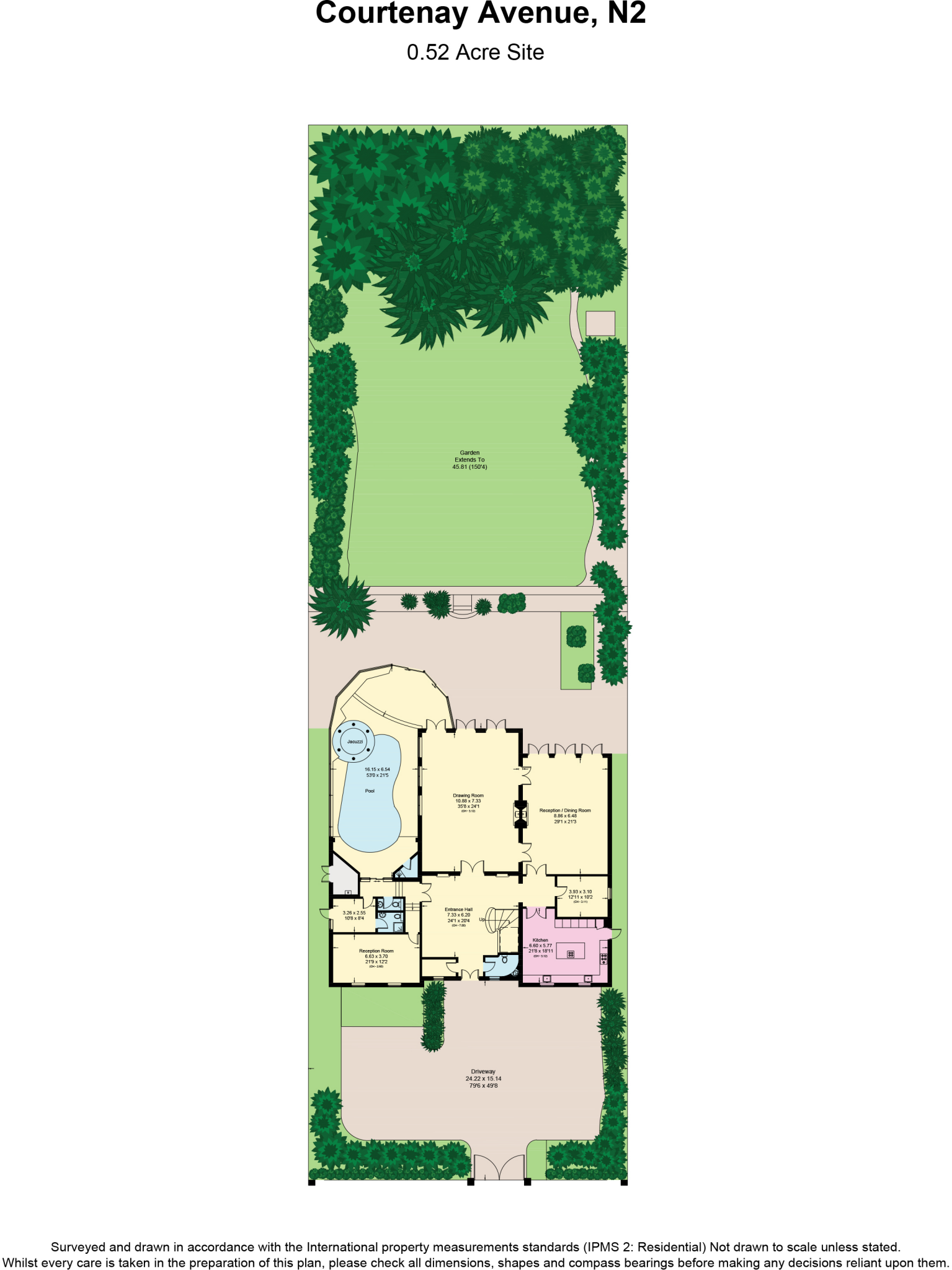 Courtenay Avenue, London, N6 floorplan