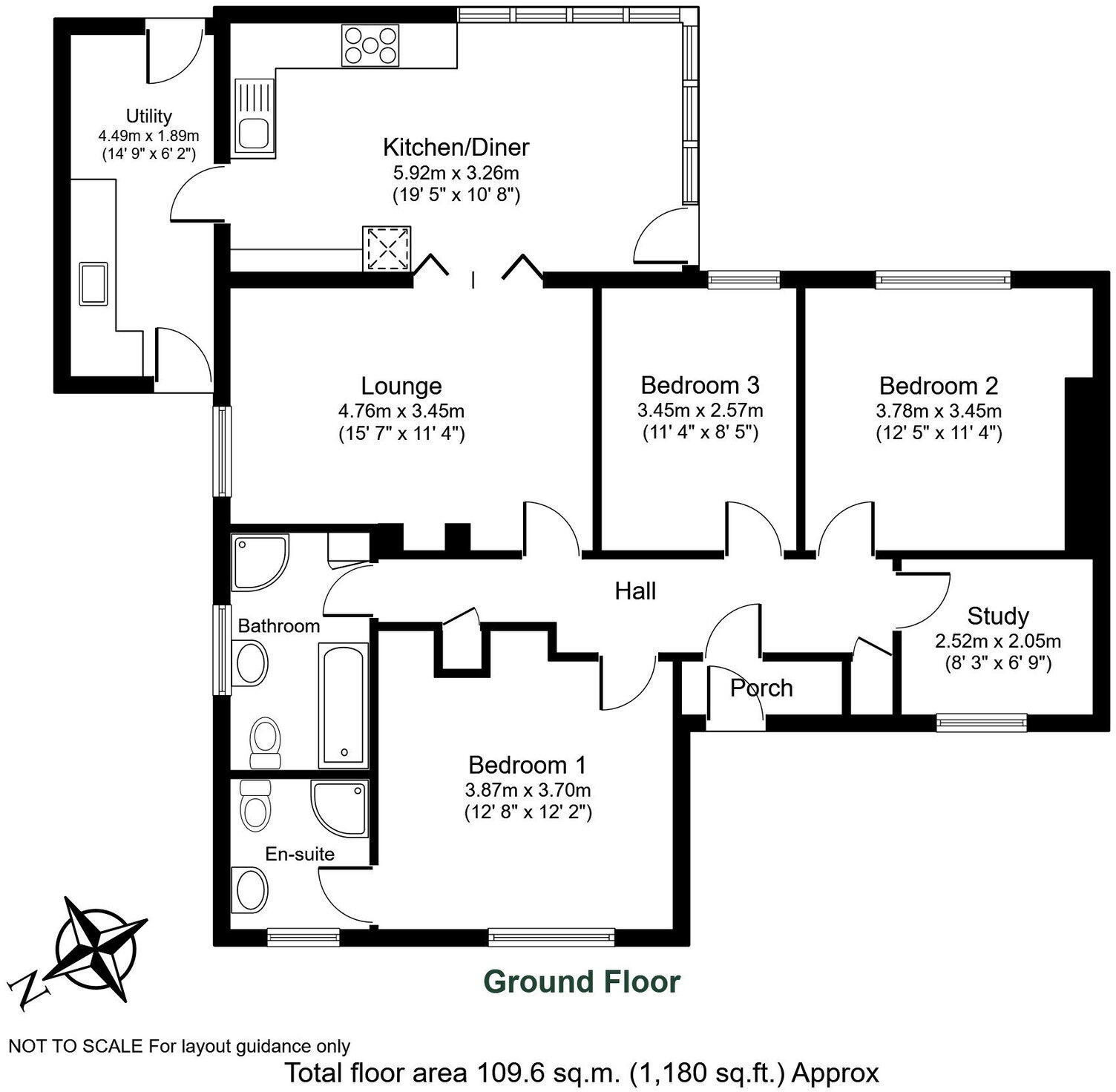 Thorp Arch, Wetherby, Grange Avenue, LS23 floorplan