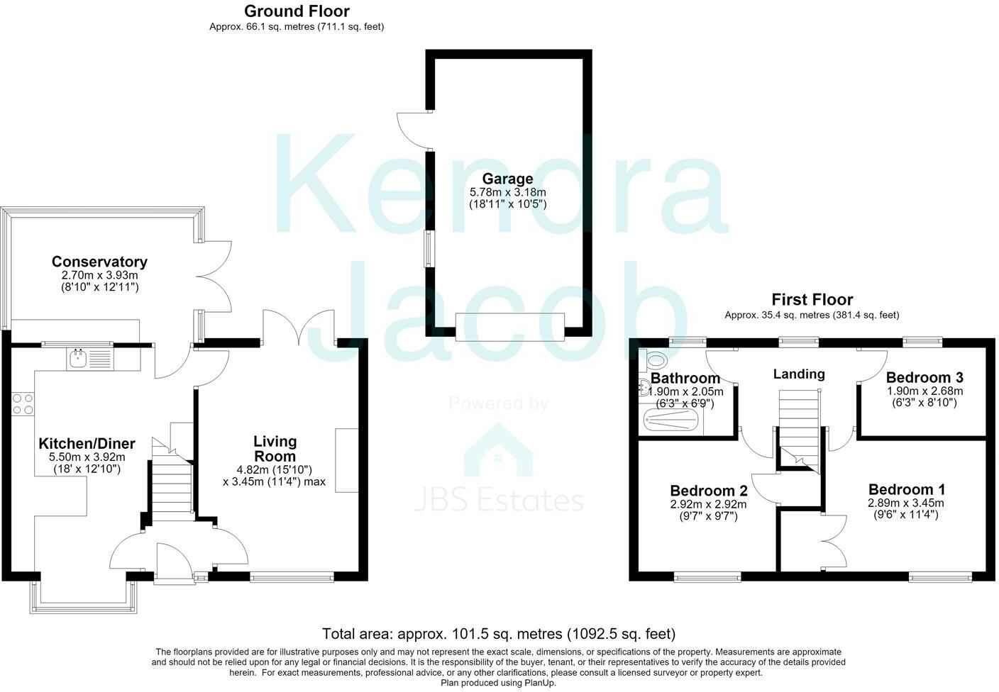 Farm Grove, Worksop floorplan