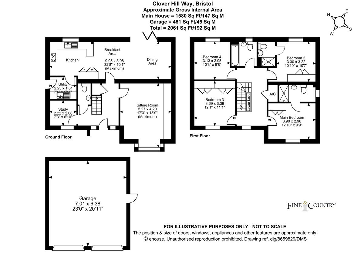Clover Hill Way, Barrow Gurney, BS48 floorplan