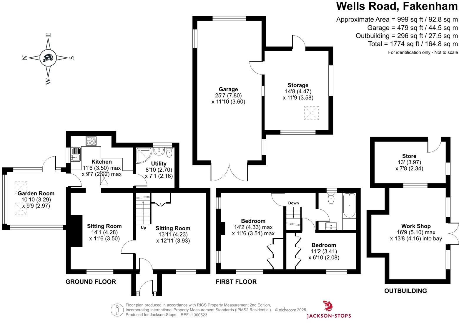 64, Wells Road, Hindringham, Fakenham, Norfolk, NR21 floorplan