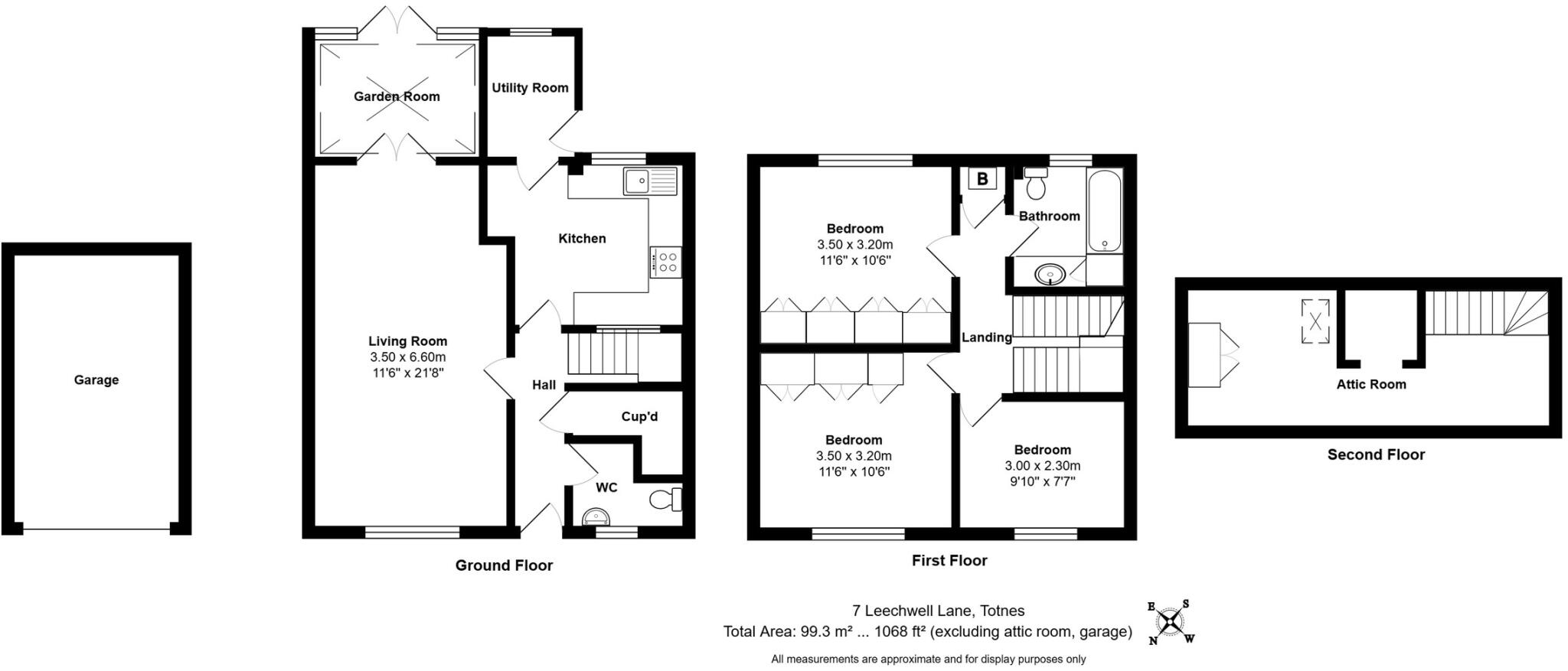 Leechwell Lane, Totnes floorplan